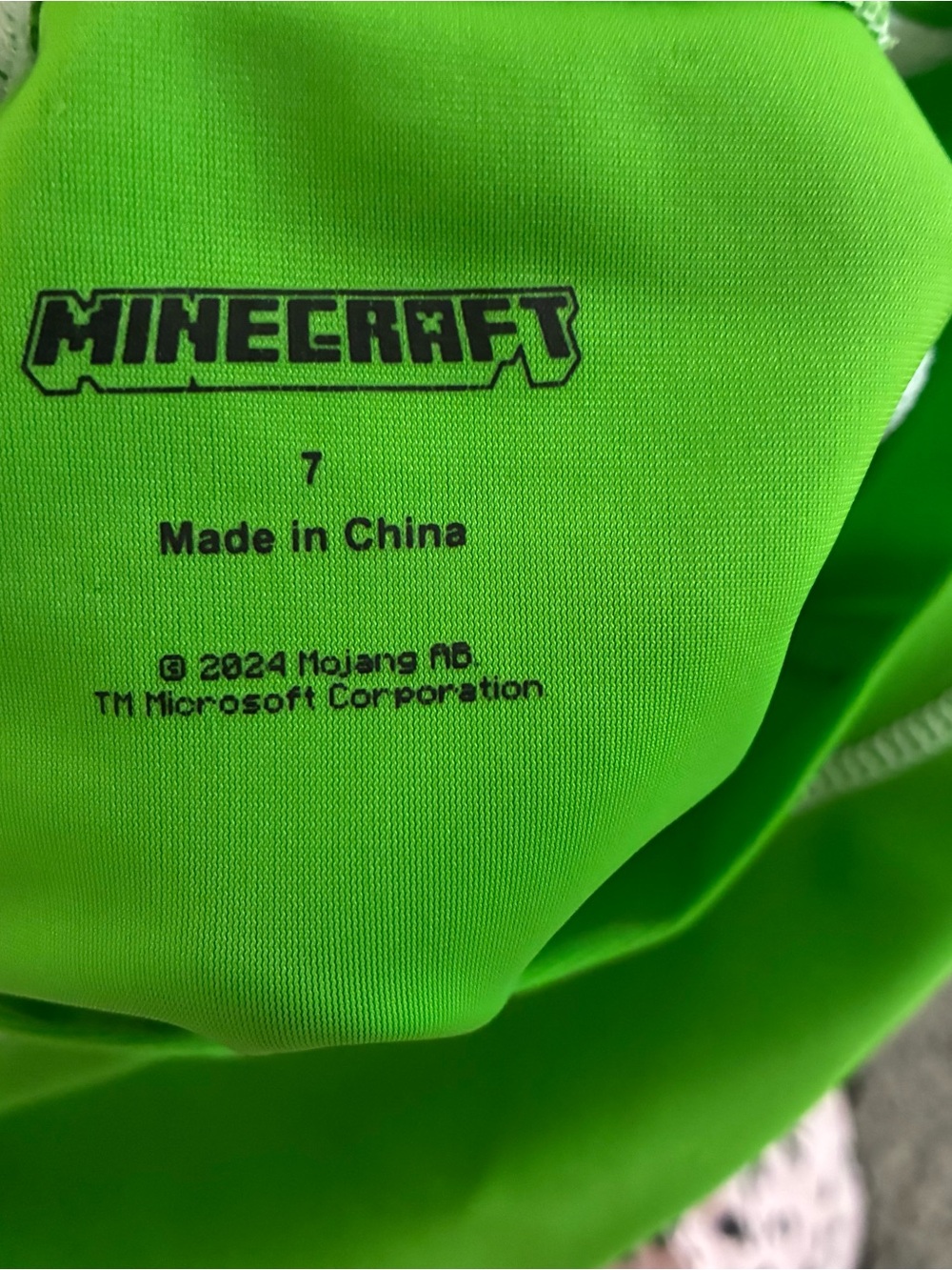 Minecraft Creeper swim set - Picture 5 of 5